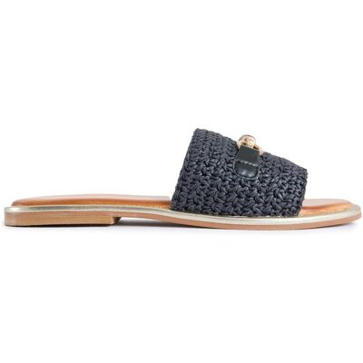 Sole Ldn Blake Slipper-Sandalen Schwarz EU 40 / UK 6,5 Sole Ldn Blake Slipper-Sandalen Schwarz EU 40 / UK 6,5