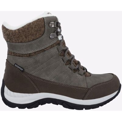 Hi-Tec Riva Mid Damen Wanderschuhe in Beige Grau EU 37 / UK 4 Hi-Tec Riva Mid Damen Wanderschuhe in Beige Grau EU 37 / UK 4