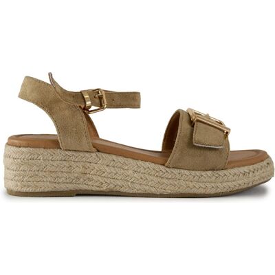 V.Gan August Espadrille Wedge Sandalen Taupe EU 42 / UK 8 V.Gan August Espadrille Wedge Sandalen Taupe EU 42 / UK 8