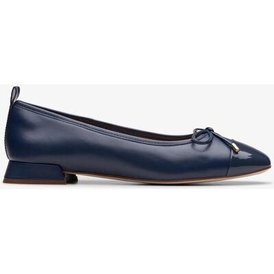 Clarks Ubree15 Poppy Navy Combi Lea Schuhe Blau 35,5 EU/IT Clarks Ubree15 Poppy Navy Combi Lea Schuhe Blau 35,5 EU/IT
