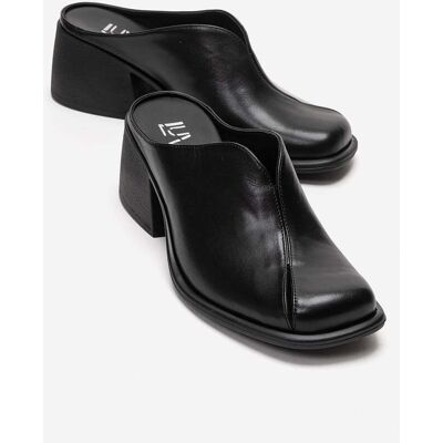 Forever & Always Ardent Leder Blockabsatz Mule Schwarz US 39 Forever & Always Ardent Leder Blockabsatz Mule Schwarz US 39