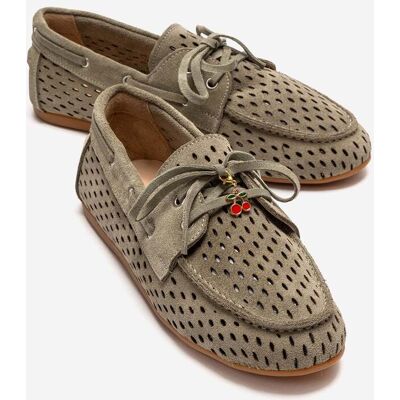 Forever & Always Stevo Leder Schnürer Loafer Grün US 39 Forever & Always Stevo Leder Schnürer Loafer Grün US 39