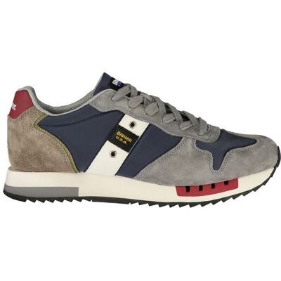 Blauer Blue Polyurethan Herren Sneaker Blau EU46 Blauer Blue Polyurethan Herren Sneaker Blau EU46