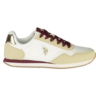 U.S. POLO ASSN. Weiße Polyurethan Damen Sneaker Weiß EU35 U.S. POLO ASSN. Weiße Polyurethan Damen Sneaker Weiß EU35