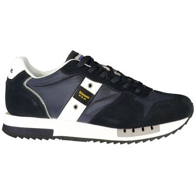 Blauer Blue Polyurethan Herren Sneaker Blau EU46 Blauer Blue Polyurethan Herren Sneaker Blau EU46