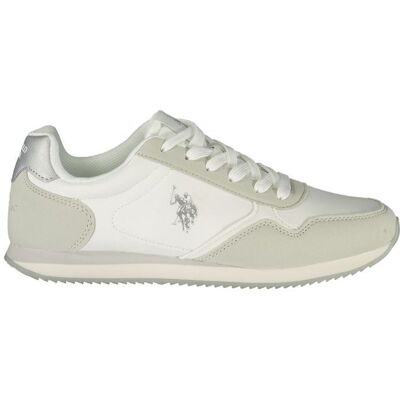 U.S. POLO ASSN. Weiße Polyurethan Damen-Sneaker Weiß US 39 U.S. POLO ASSN. Weiße Polyurethan Damen-Sneaker Weiß US 39