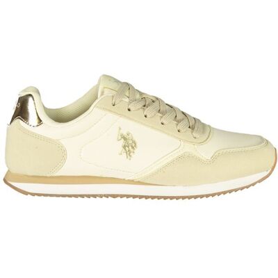 U.S. POLO ASSN. Beige Polyurethan Damen Sneaker Beige EU 36 U.S. POLO ASSN. Beige Polyurethan Damen Sneaker Beige EU 36