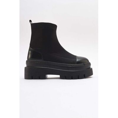Prologue Aves Chunky Scuba Stiefel Schwarz US 39 Prologue Aves Chunky Scuba Stiefel Schwarz US 39