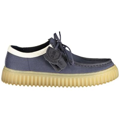 Clarks Blaue Stoff Herren Schuh Blau EU40 Clarks Blaue Stoff Herren Schuh Blau EU40