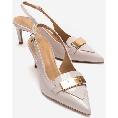Prologue Sollenne Stiletto-Pumps Ekru US 39 Prologue Sollenne Stiletto-Pumps Ekru US 39