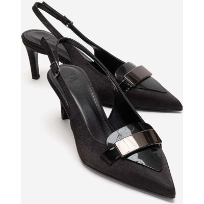 Prologue Sollenne Stiletto-Pumps Holzkohle US 39 Prologue Sollenne Stiletto-Pumps Holzkohle US 39