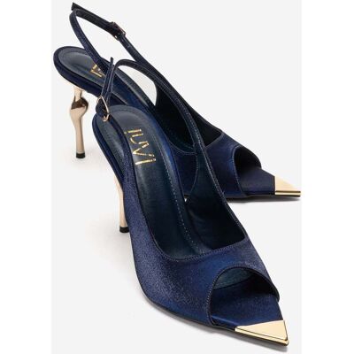 Prologue Amore Slingback Stiletto Pumps Marine EU 37 Prologue Amore Slingback Stiletto Pumps Marine EU 37