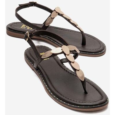 Forever & Always Marea Leder Flach Sandale (Women) Schokolade EU 38 Forever & Always Marea Leder Flach Sandale (Women) Schokolade EU 38