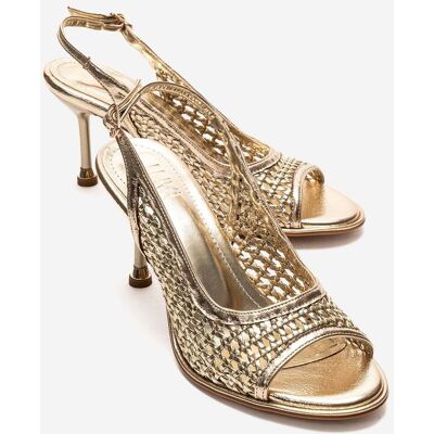 Prologue Bonito Stiletto Sandale Gold EU 36 Prologue Bonito Stiletto Sandale Gold EU 36