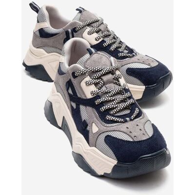 Prologue Loretta Plateau Turnschuhe Marine EU 37 Prologue Loretta Plateau Turnschuhe Marine EU 37