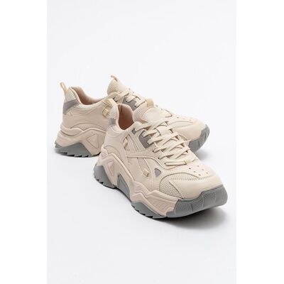 Prologue Loretta Plateau Turnschuhe Ekru US 39 Prologue Loretta Plateau Turnschuhe Ekru US 39