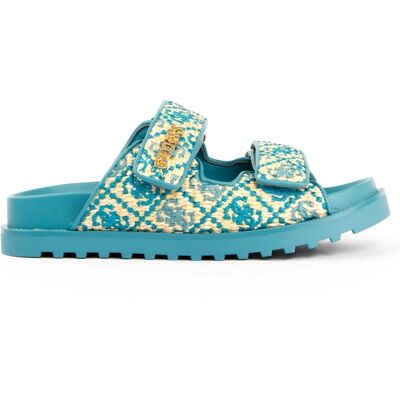 Guess Damen-Fadelizz-Sandalen Blau EU 37 Guess Damen-Fadelizz-Sandalen Blau EU 37