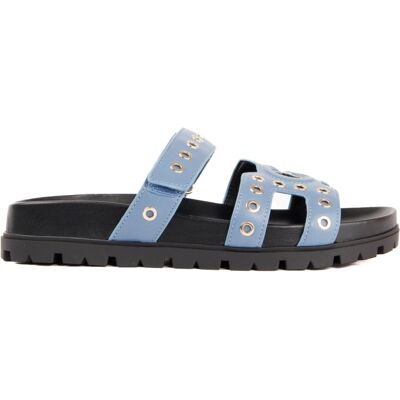 Guess Damen-Sandalen mit charakteristischer Silhouette Blau EU 36 Guess Damen-Sandalen mit charakteristischer Silhouette Blau EU 36