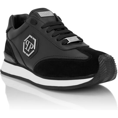 Philipp Plein Runner Hexagon Patch Schwarz EU47 Philipp Plein Runner Hexagon Patch Schwarz EU47