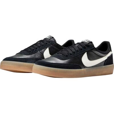 Nike - Sneaker für Damen, Leder, Flach (Schwarz/Gummi Rosa) Schwarz EU 35 / UK 2,5 Nike - Sneaker für Damen, Leder, Flach (Schwarz/Gummi Rosa) Schwarz EU 35 / UK 2,5
