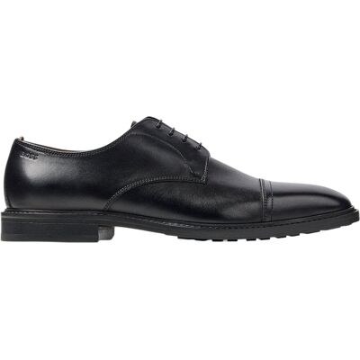 Boss - Schnürschuhe für Herren, Leder (Schwarz) Schwarz EU 39/UK 6 Boss - Schnürschuhe für Herren, Leder (Schwarz) Schwarz EU 39/UK 6