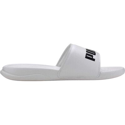 Puma - "Popcat" Badesandale für Herren, Flach (Weiß) Weiß EU 39/UK 6 Puma - "Popcat" Badesandale für Herren, Flach (Weiß) Weiß EU 39/UK 6