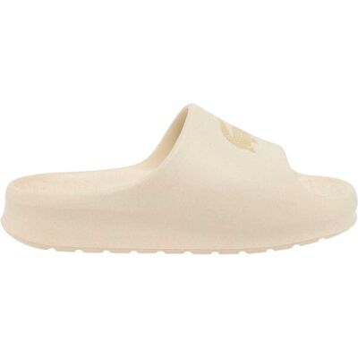 Lacoste - "Serve" Krokodil Badesandale für Herren (Naturweiß) Cremefarben EU 39/UK 6 Lacoste - "Serve" Krokodil Badesandale für Herren (Naturweiß) Cremefarben EU 39/UK 6
