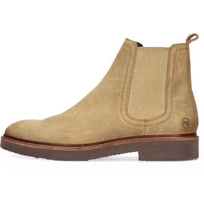 PS Poelman "HUDSON" Herren Chelsea-Stiefel Beige EU44 PS Poelman "HUDSON" Herren Chelsea-Stiefel Beige EU44