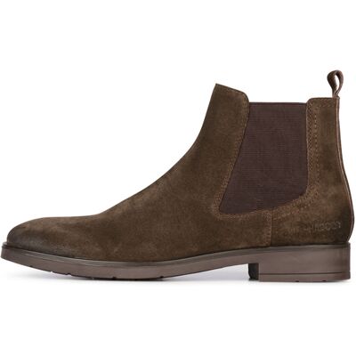Haboob "LIAM" Herren-Chelsea-Stiefel Dunkelbraun EU41 Haboob "LIAM" Herren-Chelsea-Stiefel Dunkelbraun EU41