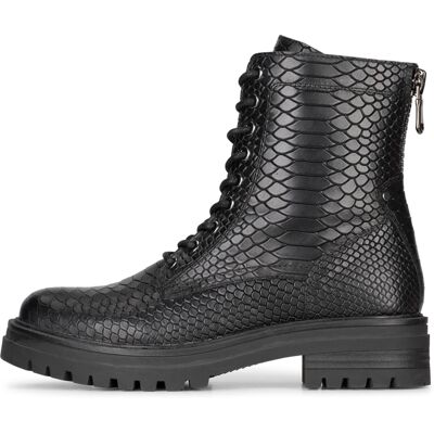 PS poelman Stiefelette ''MONK'' in Schwarz Schwarz und gebrochenes Weiß EU 38 PS poelman Stiefelette ''MONK'' in Schwarz Schwarz und gebrochenes Weiß EU 38