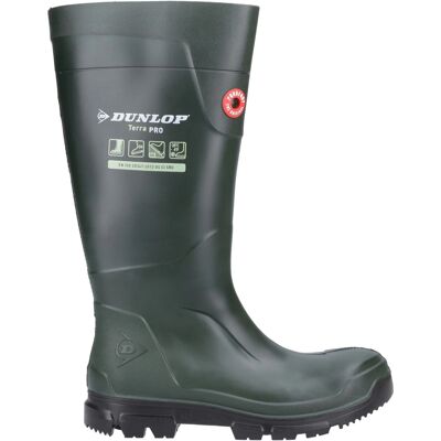Dunlop - Herren/Damen Unisex Gummistiefel "Purofort TerraPRO" (Grün) Grün EU 36 / UK 3 Dunlop - Herren/Damen Unisex Gummistiefel "Purofort TerraPRO" (Grün) Grün EU 36 / UK 3
