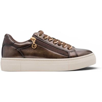 Tamaris Damen braune Kunstleder-Fashion-Schnürschuhe Dunkelbraun EU40 Tamaris Damen braune Kunstleder-Fashion-Schnürschuhe Dunkelbraun EU40