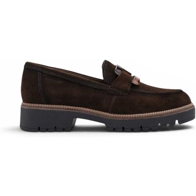 Tamaris Damen braune Wildleder-Loafer Freizeitschuhe – 24722-43 Dunkelbraun US 39 Tamaris Damen braune Wildleder-Loafer Freizeitschuhe – 24722-43 Dunkelbraun US 39