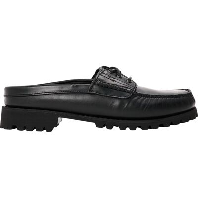 Timberland - "Vibram" Mules für Herren, Leder, Mokassin-Spitze (Schwarz) Schwarz EU 39/UK 6 Timberland - "Vibram" Mules für Herren, Leder, Mokassin-Spitze (Schwarz) Schwarz EU 39/UK 6