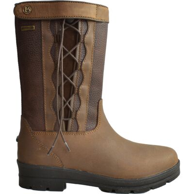 Brogini - "Tetbury" Landstiefel für Damen, Narbiges Leder (Braun) Braun EU 37,5 / UK 4,5 Brogini - "Tetbury" Landstiefel für Damen, Narbiges Leder (Braun) Braun EU 37,5 / UK 4,5