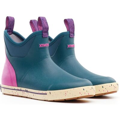 Xtratuf Knöchel Deck Camp Gummistiefel Damen Teal Wellingtonstiefel Blau EU 37 / UK 4 Xtratuf Knöchel Deck Camp Gummistiefel Damen Teal Wellingtonstiefel Blau EU 37 / UK 4