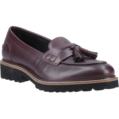 Hush Puppies Ginny Leder Damen Lila Weit-Fit Slipper Rot EU 36 / UK 3 Hush Puppies Ginny Leder Damen Lila Weit-Fit Slipper Rot EU 36 / UK 3