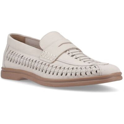Hush Puppies Bowie Leder Herren Taupe Slim Fit Slipper Taupe EU 47.5 / UK 12 Hush Puppies Bowie Leder Herren Taupe Slim Fit Slipper Taupe EU 47.5 / UK 12