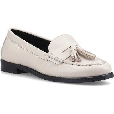 Hush Puppies Connie Leder Damen Creme Loafer Creme EU 40,5 / UK 7 Hush Puppies Connie Leder Damen Creme Loafer Creme EU 40,5 / UK 7