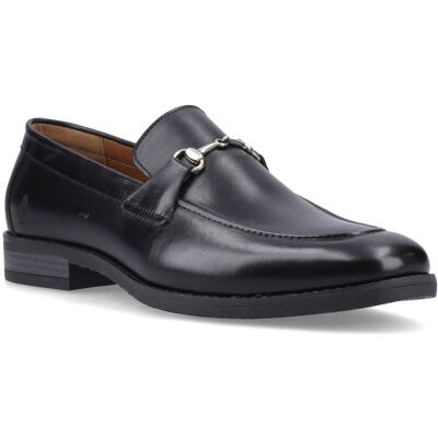Hush Puppies Moses Leder Herren Schwarz Slipper Schwarz EU 40,5 / UK 7 Hush Puppies Moses Leder Herren Schwarz Slipper Schwarz EU 40,5 / UK 7