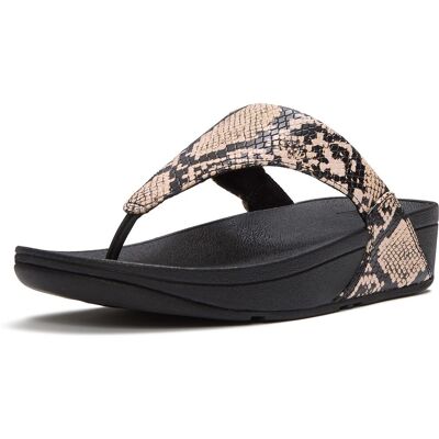 Fitflop Lulu Leder Damen Hazy Taupe/Schwarz Sandalen Schwarz EU 38 / UK 5 Fitflop Lulu Leder Damen Hazy Taupe/Schwarz Sandalen Schwarz EU 38 / UK 5
