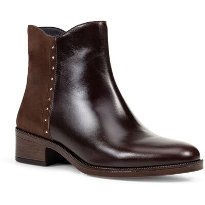 Geox D Camexia Leder Damen Stiefel Dunkelbraun Braun EU 41 / UK 7,5 Geox D Camexia Leder Damen Stiefel Dunkelbraun Braun EU 41 / UK 7,5