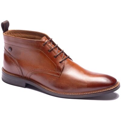 Base London Belgrave Leder Herren WASSERDICHTE TAN Stiefeletten Bräunen EU 38 / UK 5 Base London Belgrave Leder Herren WASSERDICHTE TAN Stiefeletten Bräunen EU 38 / UK 5