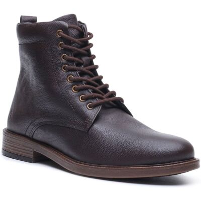 Hush Puppies Irwin Leder Herren BROWN Stiefeletten Braun EU 43 / UK 9 Hush Puppies Irwin Leder Herren BROWN Stiefeletten Braun EU 43 / UK 9