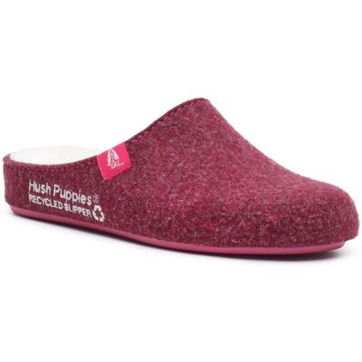 Hush Puppies Der gute Hausschuh Polyester Damen Bordeaux Hausschuhe Wein EU 40,5 / UK 7 Hush Puppies Der gute Hausschuh Polyester Damen Bordeaux Hausschuhe Wein EU 40,5 / UK 7