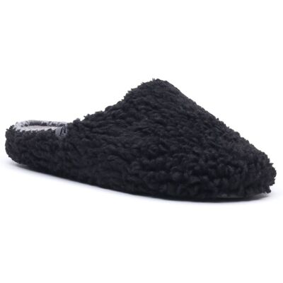 Hush Puppies Good Teddy Polyester Herren Schwarz Hausschuhe Schwarz EU 40,5 / UK 7 Hush Puppies Good Teddy Polyester Herren Schwarz Hausschuhe Schwarz EU 40,5 / UK 7