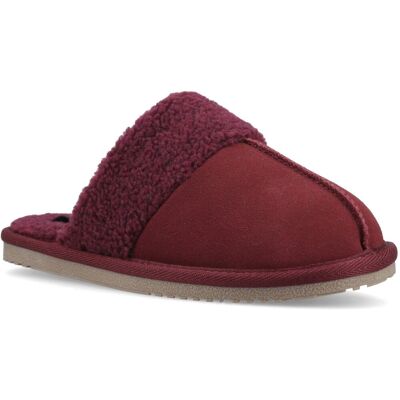 Hush Puppies Arianna Wildleder Damen Bordeaux Hausschuhe Wein EU 36 / UK 3 Hush Puppies Arianna Wildleder Damen Bordeaux Hausschuhe Wein EU 36 / UK 3