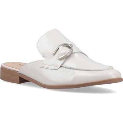 Hush Puppies Calla Leder Damen Ivory Pantoletten Elfenbein EU 38 / UK 5 Hush Puppies Calla Leder Damen Ivory Pantoletten Elfenbein EU 38 / UK 5