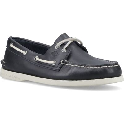 Sperry Authentische 2-Augen-Leder-Herrenmarine-Bootsschuhe Marine EU 40,5 / UK 7 Sperry Authentische 2-Augen-Leder-Herrenmarine-Bootsschuhe Marine EU 40,5 / UK 7