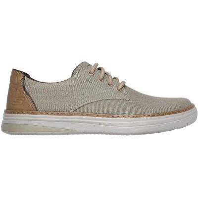 Skechers - "Hyland" Mit Streifen Sneaker für Herren, Canvas (Khaki) Khaki EU 40,5 / UK 7 Skechers - "Hyland" Mit Streifen Sneaker für Herren, Canvas (Khaki) Khaki EU 40,5 / UK 7